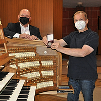 Ehrung für den „Leuchtturmwärter“ der Dommusik