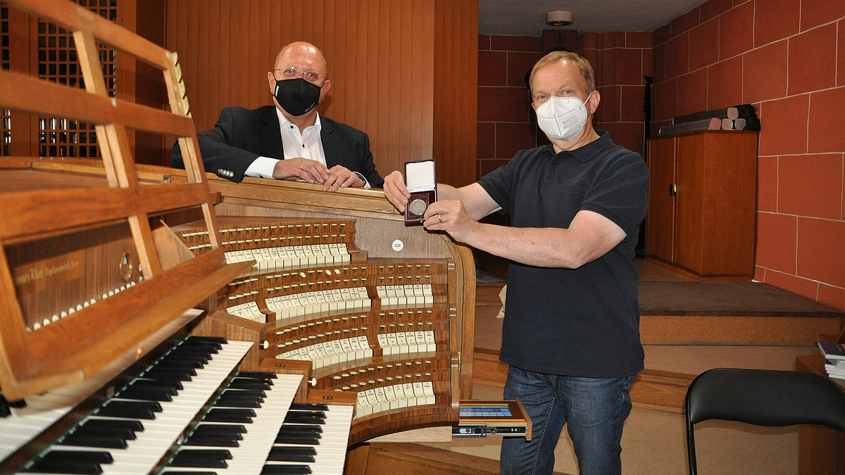 Ehrung für den „Leuchtturmwärter“ der Dommusik