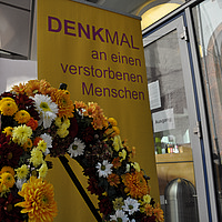 Irritiert und eingeladen - Aktion vor dem Punctum gestartet